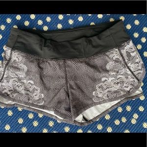 Lululemon speed shorts, size 6